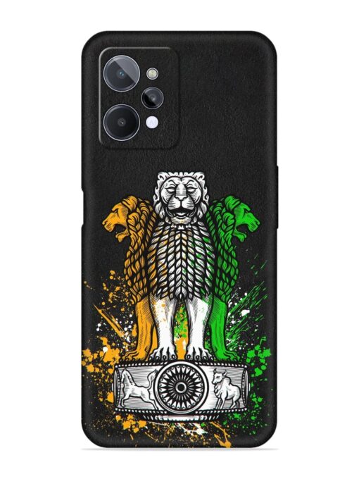 Pillars Of Ashoka Embossed Soft Silicone Case for Realme C31