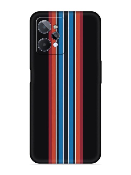 Vertical Strips Embossed Soft Silicone Case for Realme C31 Zapvi