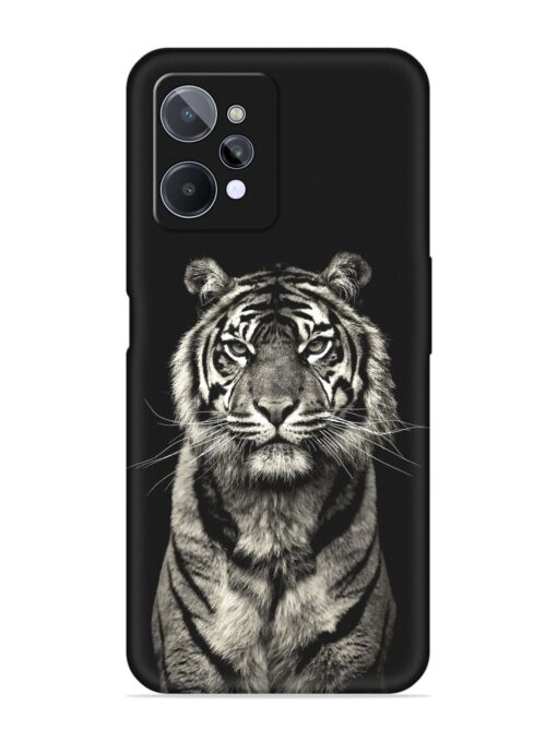 Tiger Art Embossed Soft Silicone Case for Realme C31 Zapvi