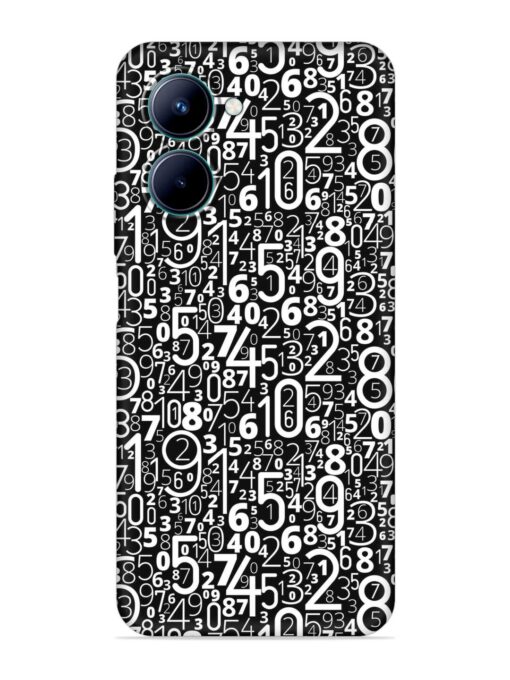 Many Numbers Different Embossed Soft Silicone Case for Realme C33 Zapvi