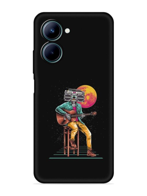 Minimalist Music Embossed Soft Silicone Case for Realme C33