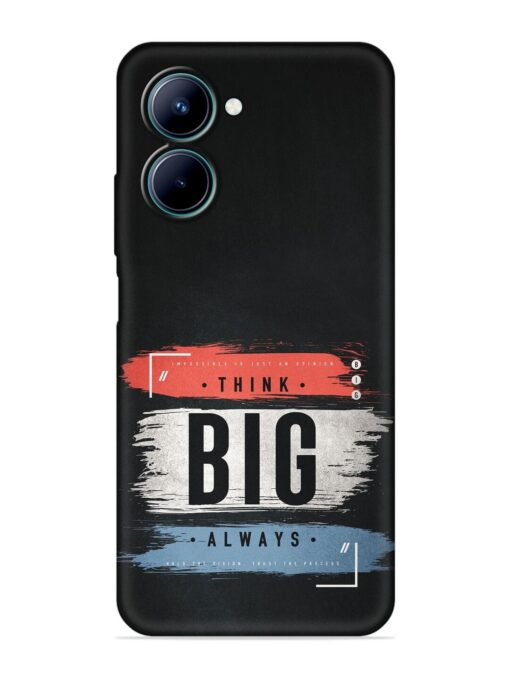 Think Big Always Embossed Soft Silicone Case for Realme C33