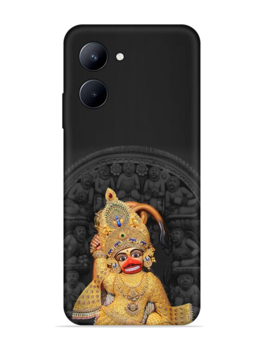 Indian Gold Hanuman Embossed Soft Silicone Case for Realme C33 (2023)