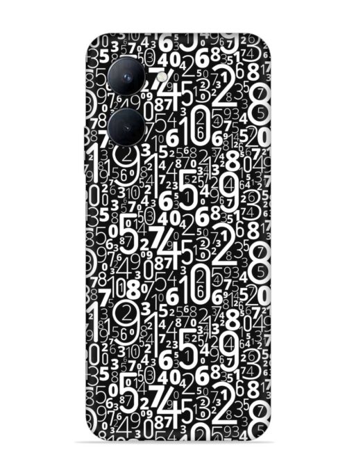 Many Numbers Different Embossed Soft Silicone Case for Realme C33 (2023) Zapvi