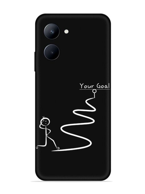 Your Goal Embossed Soft Silicone Case for Realme C33 (2023) Zapvi