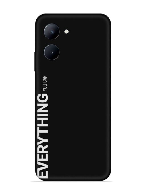 Everything You Can Embossed Soft Silicone Case for Realme C33 (2023) Zapvi