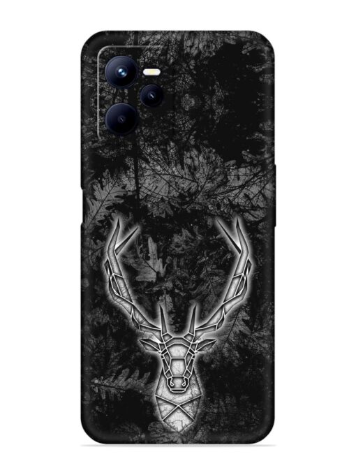 Ancient Deer Embossed Soft Silicone Case for Realme C35