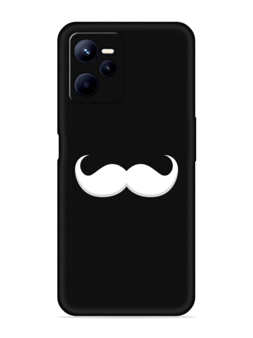 Mustache Vector Embossed Soft Silicone Case for Realme C35