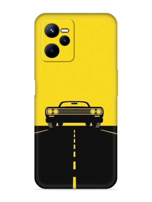 Classic Car Embossed Soft Silicone Case for Realme C35