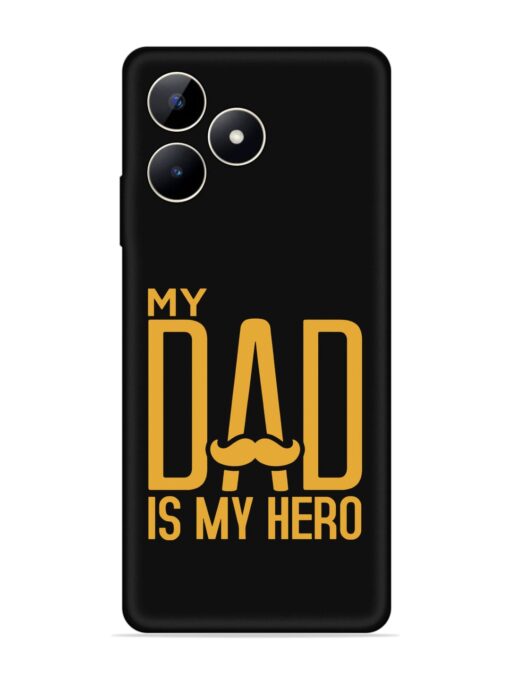 My Dad Is My Hero Embossed Soft Silicone Case for Realme C53