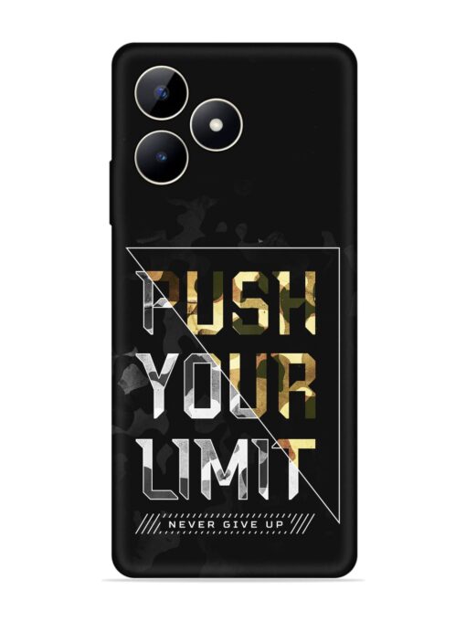 Push Your Limits Embossed Soft Silicone Case for Realme C53