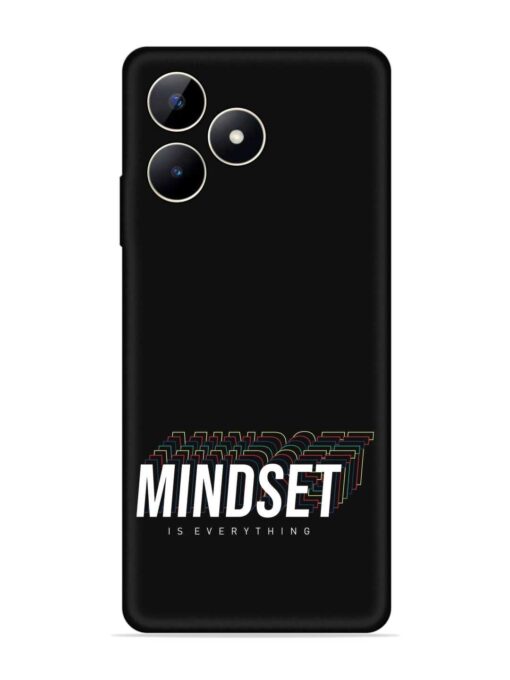 Mindset Everything Slogan Embossed Soft Silicone Case for Realme C53