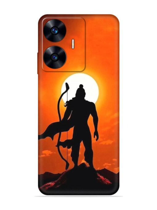 Shree Ram Embossed Soft Silicone Case for Realme C55 Zapvi