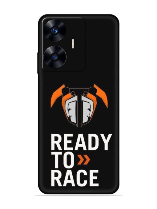 Ready To Race Embossed Soft Silicone Case for Realme C55