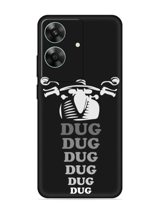 Dug Dug Dug Embossed Soft Silicone Case for Realme C61 Zapvi