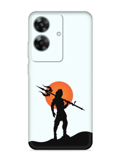 Lord Mahadev Trendy Embossed Soft Silicone Case for Realme C61 Zapvi