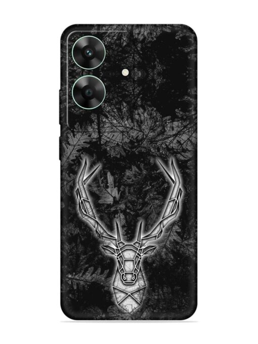 Ancient Deer Embossed Soft Silicone Case for Realme C61