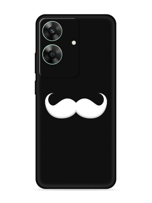 Mustache Vector Embossed Soft Silicone Case for Realme C61