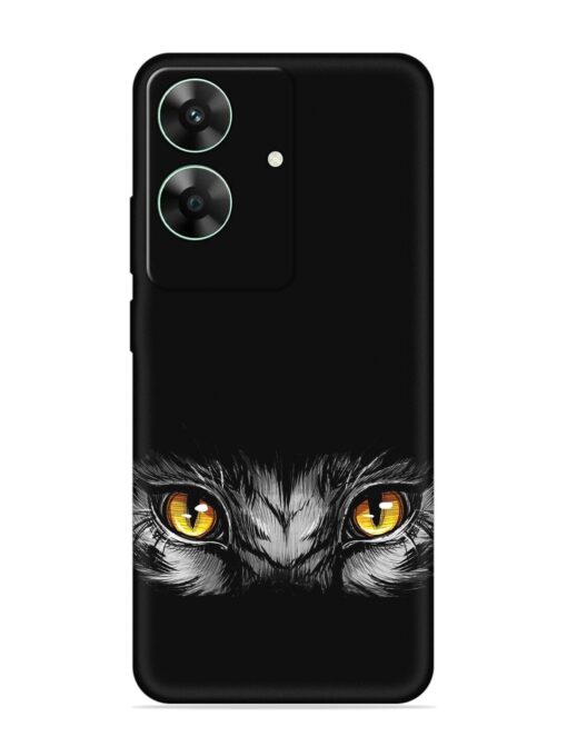 Scary Eye Embossed Soft Silicone Case for Realme C61 Zapvi