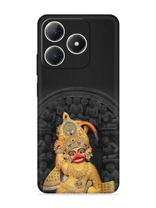 Indian Gold Hanuman Embossed Soft Silicone Case for Realme C63 Zapvi