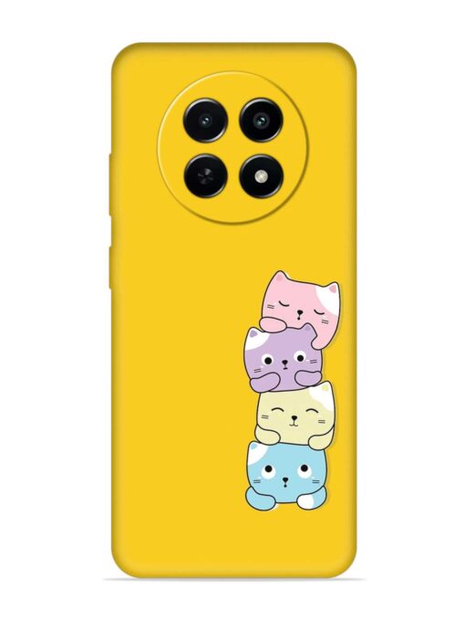 Cartoon Anime Embossed Soft Silicone Case for Realme C65 (5G)