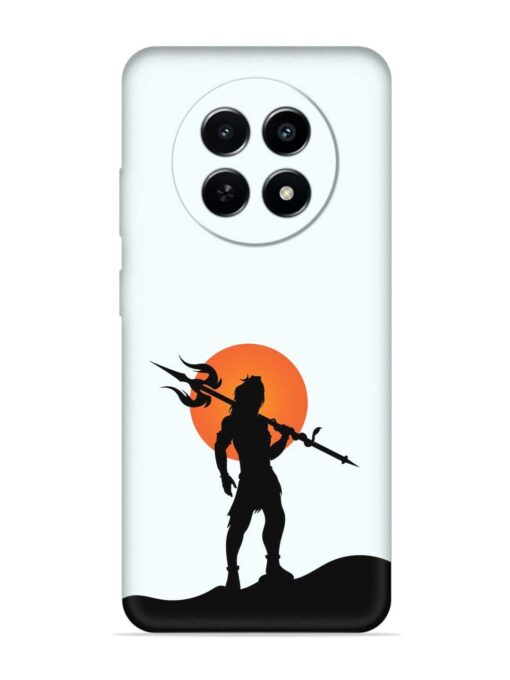 Lord Mahadev Trendy Embossed Soft Silicone Case for Realme C65 (5G) Zapvi