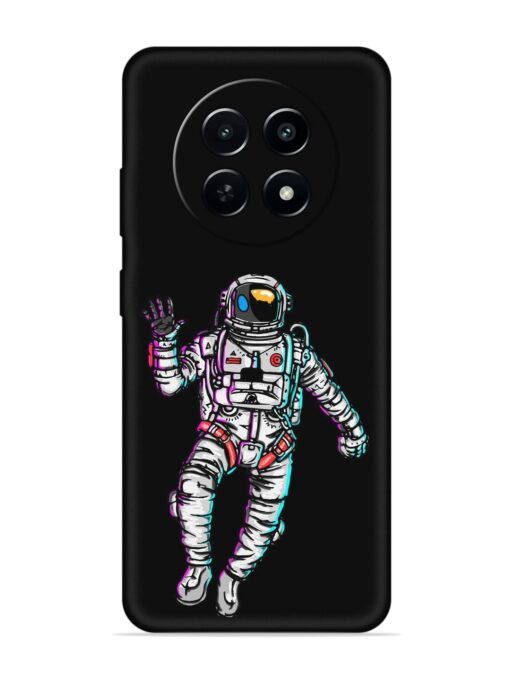 Spaceman Embossed Soft Silicone Case for Realme C65 (5G)