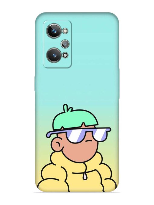 Doodles Cool Character Embossed Soft Silicone Case for Realme Gt 2 Zapvi