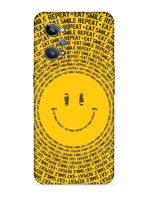 Smiley Embossed Soft Silicone Case for Realme Gt 2