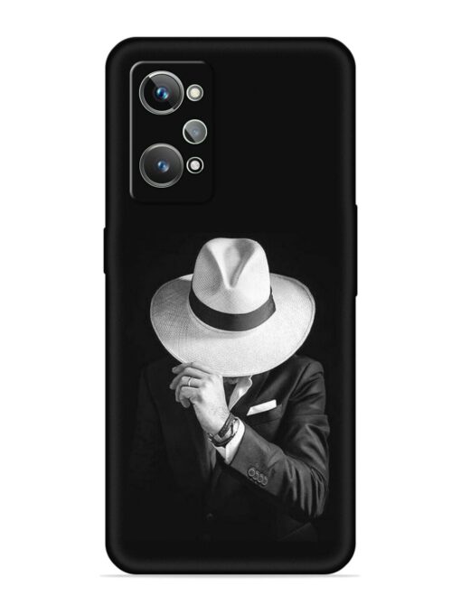 Men Under Hat Embossed Soft Silicone Case for Realme Gt 2