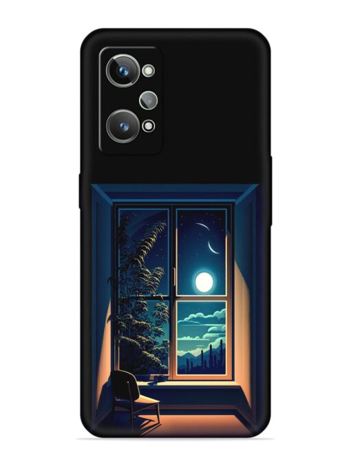 Night View At Window Embossed Soft Silicone Case for Realme Gt 2 Zapvi