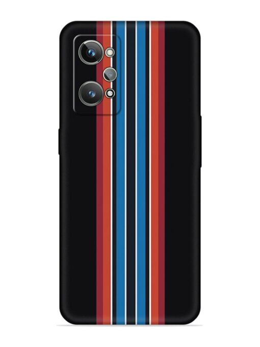 Vertical Strips Embossed Soft Silicone Case for Realme Gt 2