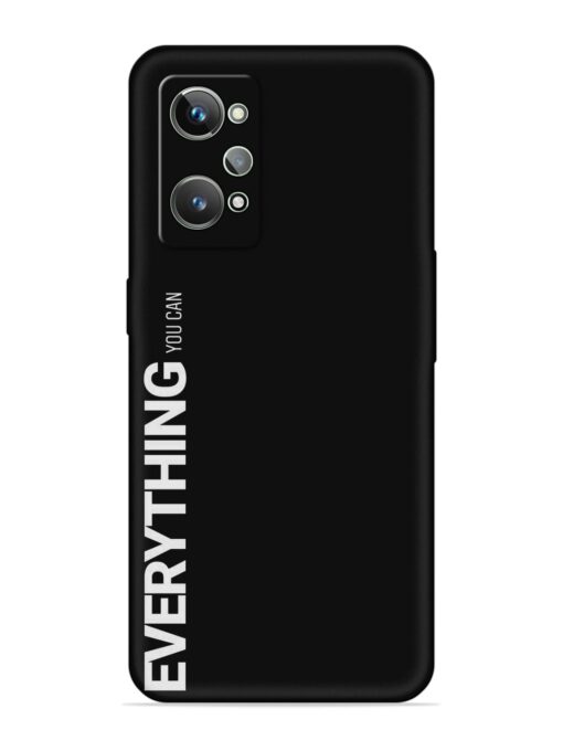 Everything You Can Embossed Soft Silicone Case for Realme Gt 2