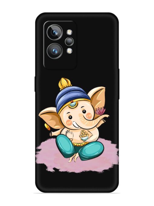 Bal Ganesh Vector Art Embossed Soft Silicone Case for Realme Gt 2 Pro