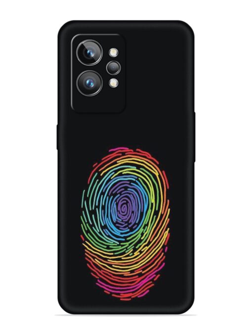 Fingerprint Of Thumb Art Embossed Soft Silicone Case for Realme Gt 2 Pro