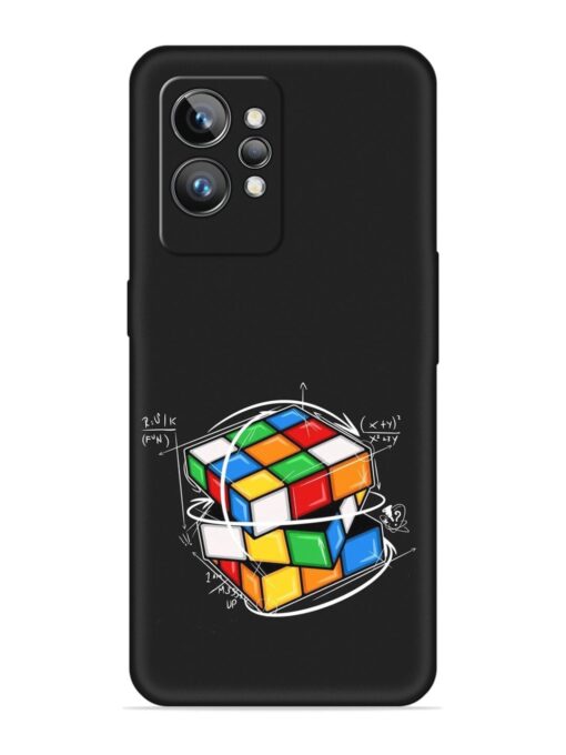 Cubik Vector Embossed Soft Silicone Case for Realme Gt 2 Pro