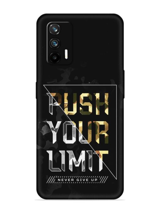 Push Your Limits Embossed Soft Silicone Case for Realme Gt (5G)