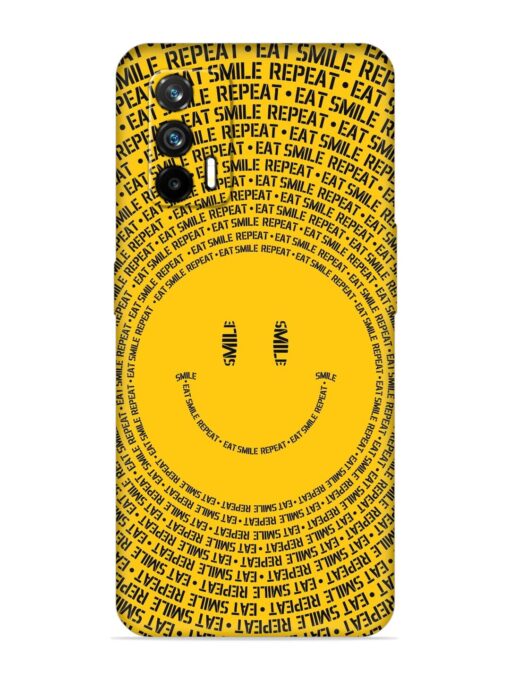 Smiley Embossed Soft Silicone Case for Realme Gt (5G)