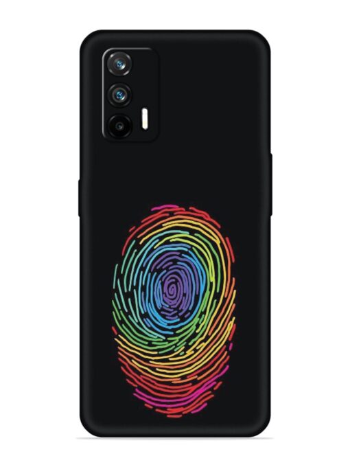 Fingerprint Of Thumb Art Embossed Soft Silicone Case for Realme Gt (5G)