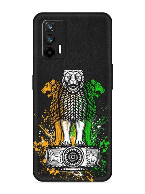 Pillars Of Ashoka Embossed Soft Silicone Case for Realme Gt (5G)