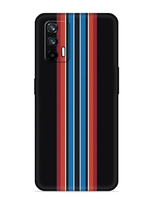 Vertical Strips Embossed Soft Silicone Case for Realme Gt (5G)