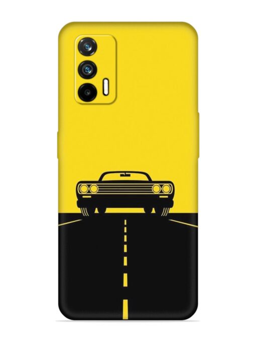 Classic Car Embossed Soft Silicone Case for Realme Gt (5G)