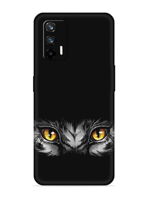 Scary Eye Embossed Soft Silicone Case for Realme Gt (5G)