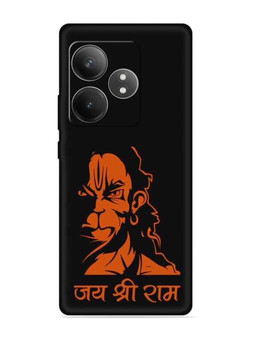 Angry Hanuman Embossed Soft Silicone Case for Realme Gt 6T (5G) Zapvi