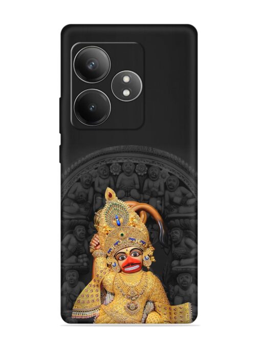 Indian Gold Hanuman Embossed Soft Silicone Case for Realme Gt 6T (5G) Zapvi