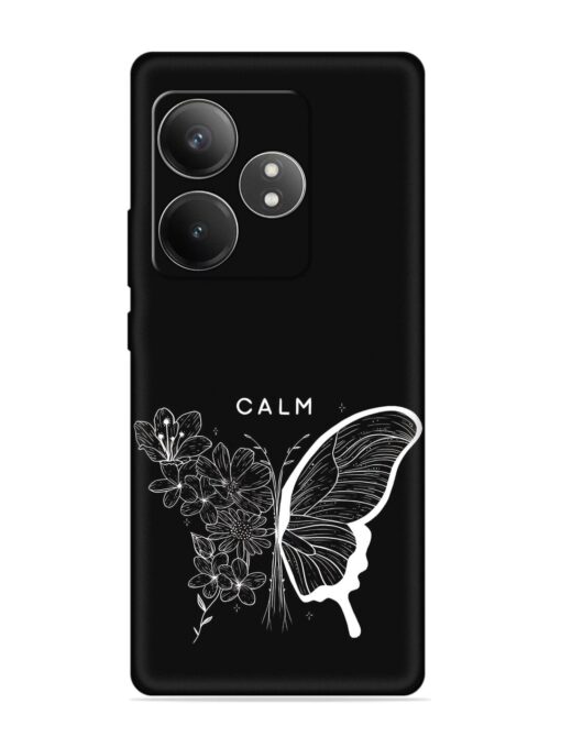 Calm Embossed Soft Silicone Case for Realme Gt 6T (5G) Zapvi