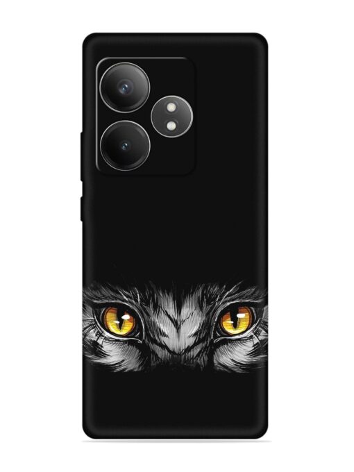 Scary Eye Embossed Soft Silicone Case for Realme Gt 6T (5G) Zapvi