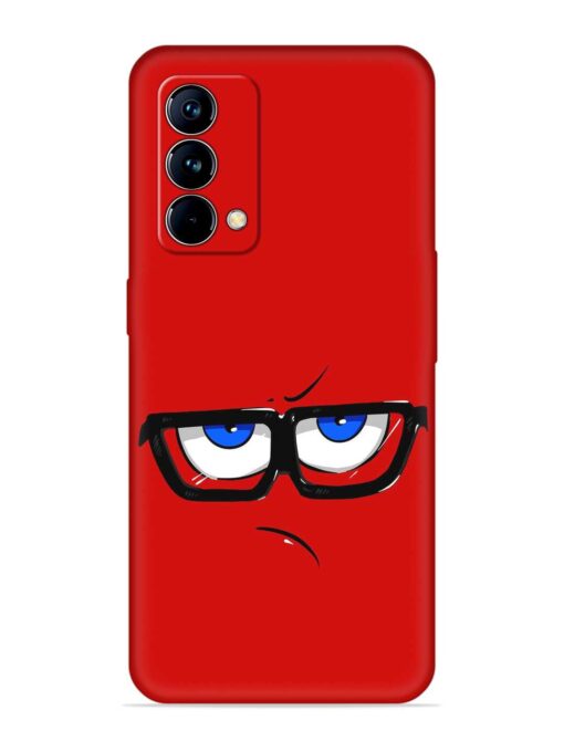 Rad Angry Face Embossed Soft Silicone Case for Realme Gt Master Edition