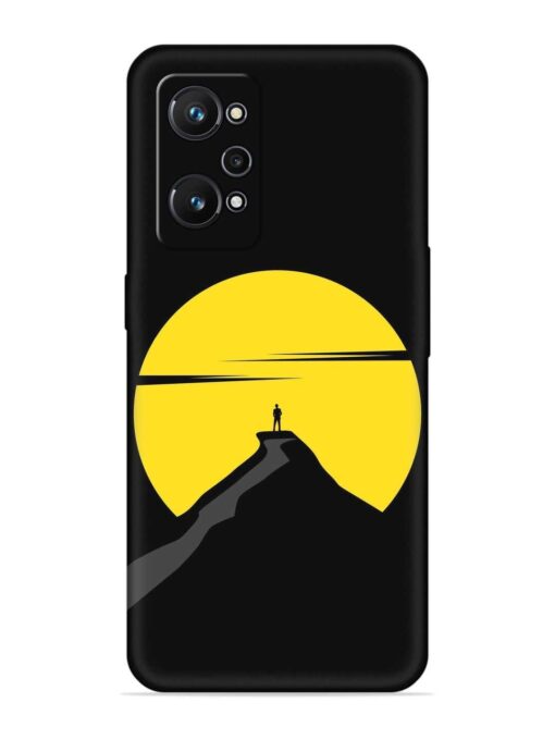 Black Ultra Vector Embossed Soft Silicone Case for Realme Gt Neo 2