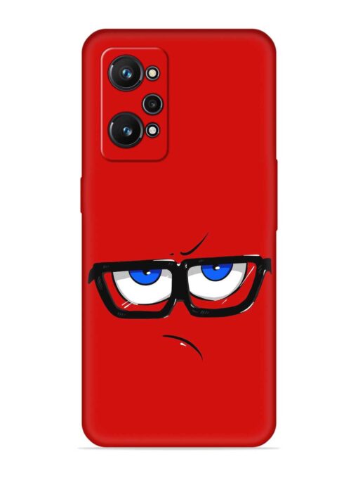 Rad Angry Face Embossed Soft Silicone Case for Realme Gt Neo 2